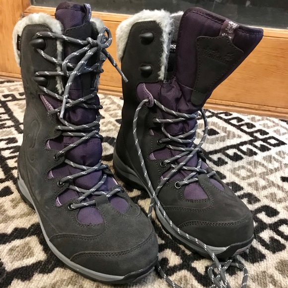 jack wolfskin womens thunder bay texapore mid winter boots